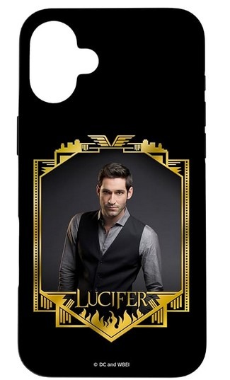 Lucifer Morningstar, The Devil Himself Case for iPhone 16 Plus 