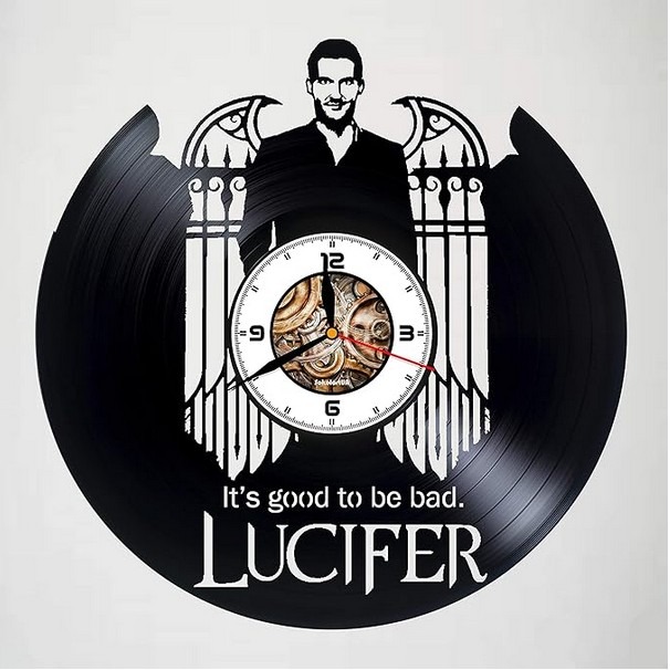 Lucifer Wall Clock