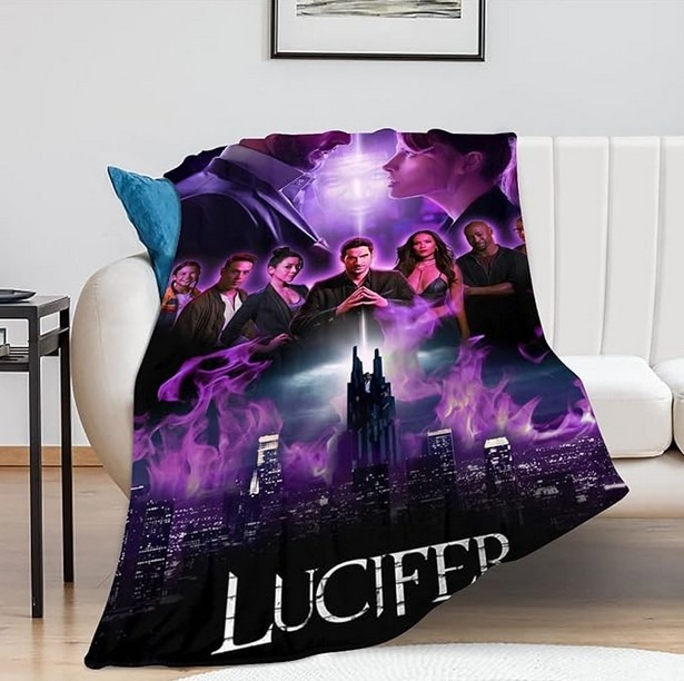 Lucifer Flannel Blanket