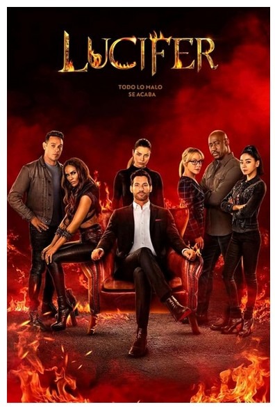 Lucifer Cast Poster