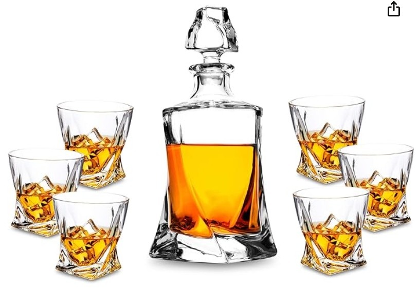 Hand Made Liquor Decanter