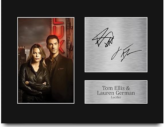 Lucifer's Lauren German Poster