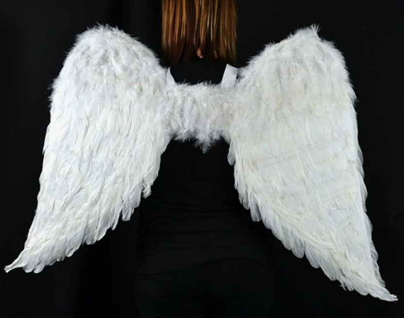 Adult Angel Wing in White
