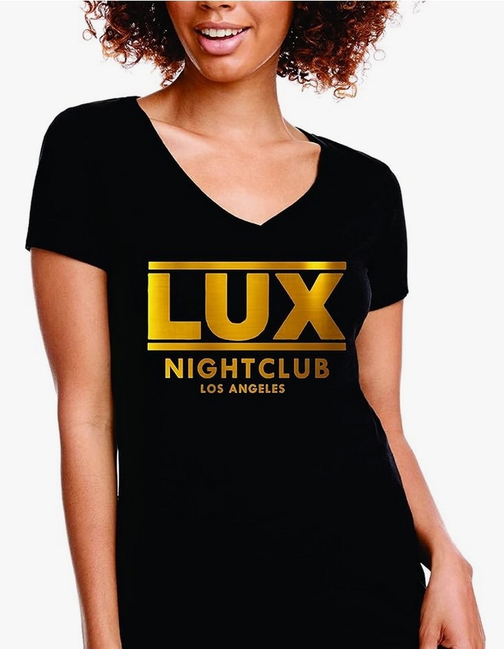 Lux Nightclub Women V-Neck
