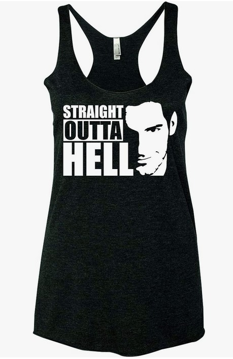 Straight Outta Hell Women's Tank Top