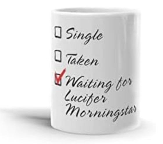 Lucifer Tv Show Saved - Ceramic Coffee Mug